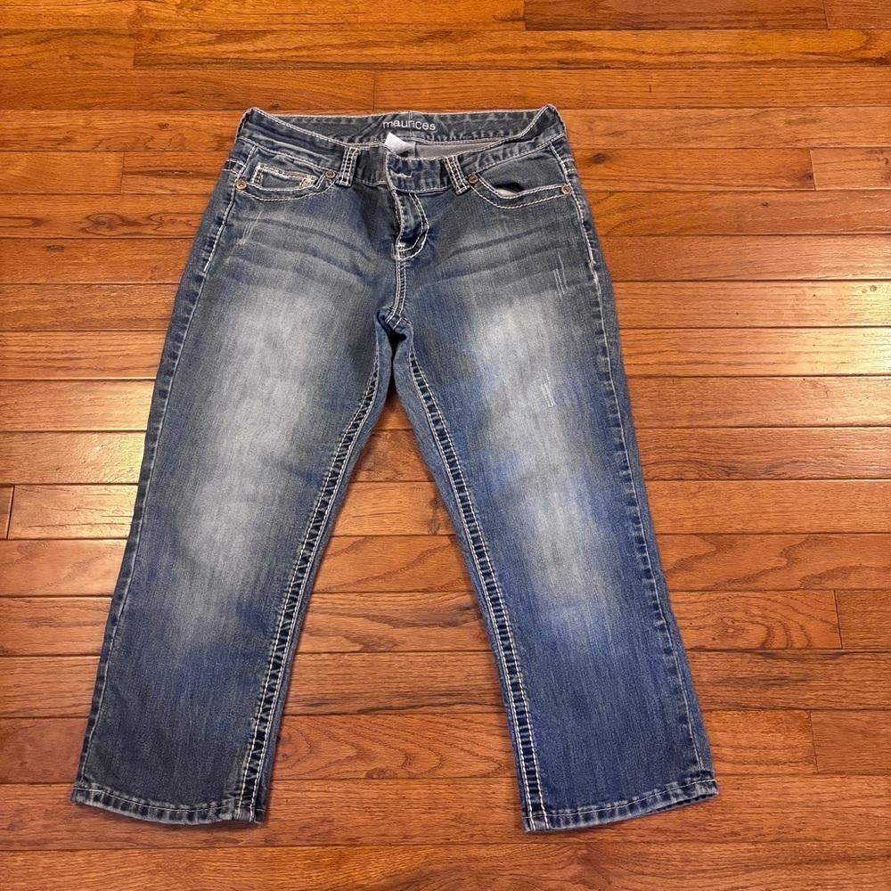Women’s Maurice’s capris size 9/10 Reg - Picture 2 of 8